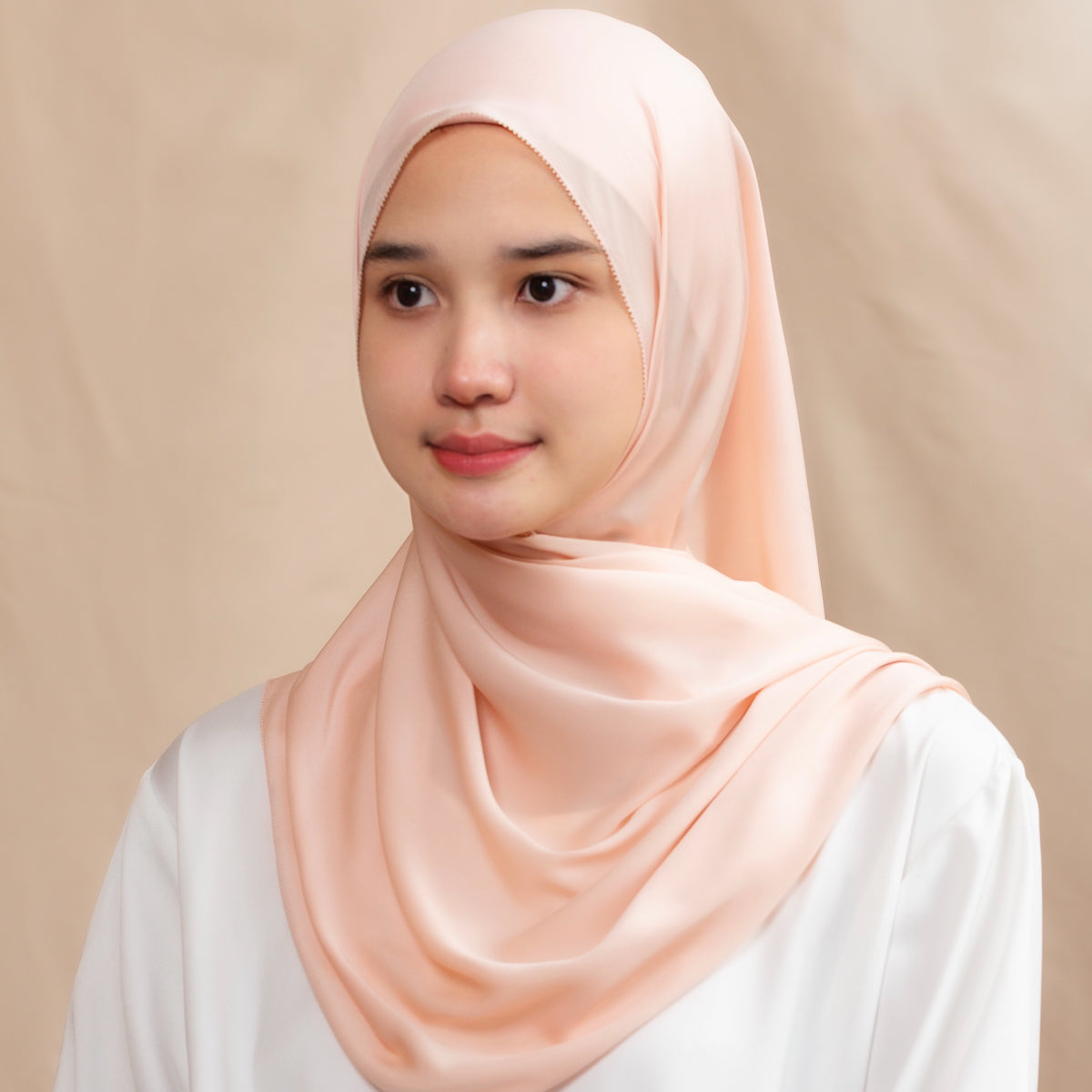 Matte Satin Eyelash Shawl